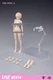 86TOYS T86-ST04-A 1/12 Woman Huge Breast Pale Body Fit 6" Figure Model Toy