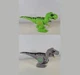 Zuru Toys Robo Alive T‑Rex Lot Green / Gray Walks Roars Works 7" x 12" Dinosaur