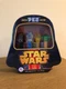 Star Wars Ltd Ed Crystal Pez Dispensers Yoda C3PO R2D2 Darth + Darth Vader Tin