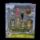 8 Family Friends Figures Bluey Bingo Chilli Bandit Rusty Muffin Coco Snickers