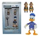 Disney Kingdom Hearts: DONALD, CHIP & DALE Figures (2018, Diamond Select)
