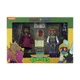 Neca TMNT Action Figures Splinter vs. Baxter VG+/Mint