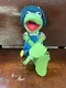Muppets Kermit the Frog Kid Dimension Farmer Overalls Plush 1993 Hasbro Vintage.