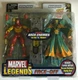 VINTAGE TOY BIZ MARVEL LEGENDS FACE OFF SERIES IRON MAN VS THE MANDARIN NEW MOC