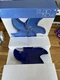 Studio Nova Ahoy 6-piece Starfish Hors d'Oeuvres Server Relish Tray Blue TFC01