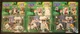 Lot of 3 Kenner STARTING LINEUP 1998 SERIES (Classic Doubles) Namath+Maynard,etc