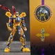Iron Factory IF EX-76 Transformation Toys Yellow Leopard Warrior Mini Figure Toy