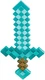 Minecraft Diamond Sword (Plastic) Replica DISGUISE