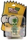 TREEMAN GREEN BART SIMPSON 3" QEE MANIA SERIES KEYCHAIN THE SIMPSONS NIB SEALED