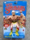 WWE LJN  Superstars Hulk Hogan Retro 80s Blue Card 8 in Action Figure