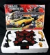 Micro Scalextric TRANSFORMERS Bumblebee vs Barricade Slot Car Set NearComplete