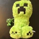 Mattel Minecraft Movie Creeper Plush Doll & Keychain Hand Washable 2024