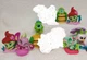 Lot of 7 Disney Doorables IN FULL BLOOM Figures - Ariel Mike Angel Pua Daisy