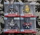 Jada Set Of 4 Metalfigs 2.5" Set Of Transformers