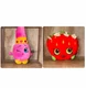 ⭐️ Fiesta Moose Shopkins Lippy Lips Plush Lipstick 18&rdquo; Strawberry Kiss 10&rdquo;