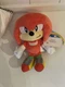 9" Jakks Pacific Sonic The Hedgehog 30th Anniversary Knuckles Toy Plush