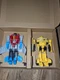 Transformers Heroes and Villains Bumblebee & Starscream 2 pack F5443 OPEN BOX