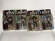 1997 McFarlane Toys KISS figurines with logo letters