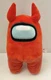 Toikido 12" Plush Red Devil Horns Among Us - stuffed Plush Video Gamers