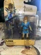 Legend of Zelda: Breath of the Wild BLUE TUNIC LINK w/ BROADSWORD Nintendo Jakks