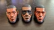 SPACE JAM: Lebron James Ultimate Tune Squad 12" Figure Heads NO BODY SPACE JAM: Lebron James Ultimate Tune Squad 12" Figure Heads NO BODY