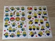 *FREE SHIP* 39 Pcs MINIONS Sticker Sheet Despicable Me Gru Bob Stuart Universal