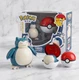 Snorlax Pokemon Transforming Action Figure Toy Pokeball Kids Gift New in Box
