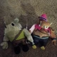 2023 Mattel Teenage Mutant Ninja Turtles Mutant Mayhem Bebop & Rocksteady Plush