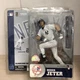 2004 McFarlane MLB Series 10 NY Yankees Derek Jeter White Pinstripe Jersey NEW