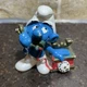 Smurfs Telephone 20062 1980s PVC Figure Peyo Schleich Toy 2&rdquo; Minor Paint Loss