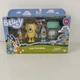 Moose Toys Bluey Pass The Parcel Figure Set Bluey Bingo Lila Lucky Dad
