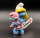 Smurfette with Baby 20192 Smurf Figure Vintage Toy Germany Schleich Lot Y 12