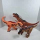 Lot Of 3 ZURU Robo Alive Dinos, T-Rex Robotic Pet Dino Sounds and Glow Scars