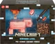 Mattel Minecraft Diamond Level Pig Action Figure 4 Accessories Collectible 5.5&rdquo;
