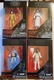 STAR WARS 3.75" (NOT 6") SET: LUKE JEDI, ROSE, LANDO GENERAL, ACKBAR