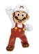 NEW Jakks Pacific Super Mario Fire Mario New Body Wave 49 2.5"