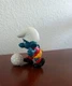 Soccer Player SMURFS PVC 2"Figure 20035 PEYO SCHLEICH 1979