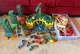 Fisher-Price Thomas-used, tracks with several trains