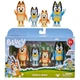 Bluey Family Figure Pack of 4, Robust Poseable Character Toys with Bingo, Chi...