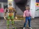 NECA Teenage Mutant Ninja Turtles Scale Rat King & Vernon Action Figures
