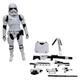 Star Wars Black Series First Order Stormtrooper with Gear 6" Figure 2017 Hasbro