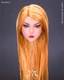 YMTOYS YMT073C 1/6 Golden Hair Seductive Girl Head Carved Model Toys