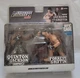 UFC Cage Jackson vs Griffin 2 Pack Action Figure Set Round 5 Zuffa w/Display