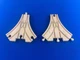 BRIO DOUBLE CURVED SWITCH TRACK #33347 (1994) / Brio Railway EUC