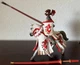 2006 Schleich World of Knights DRAGOON TOURNAMENT KNIGHT Mounted on Horse 70046
