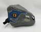BLUE VELOCIRAPTOR MASK Jurassic World Moveable Jaw Raptor Dinosaur Mask WORKING 