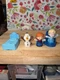 Fisher-Price Little People Disney Frozen Figures Elsa Anna Olaf Lot of 3 + Furni