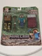 Minecraft Overworld Survival Pack Steve Series 1 Fully Articulated NEW-Free Ship