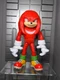 JAKKS Pacific Sonic the Hedgehog 3 Movie Knuckles Action Figure, Red, 5-Inch