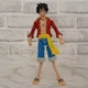 One Piece Luffy 6" Action Figure Bandai Anime Heroes EUC